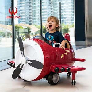 Voiture <span class=keywords><strong>électrique</strong></span> pour enfants 12V la plus amusante, jouet <span class=keywords><strong>en</strong></span> plastique à monter soi-même, avion pour enfant - Product Image 2