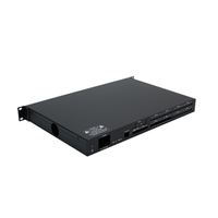 Boîtier en aluminium anodisé sablé 1U 300mm pour châssis en tôle, rack d'amplificateur ATX, petite boîte métallique personnalisée, armoire électronique