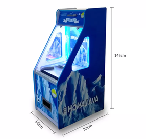 PlayFun USA Popolare Macchina Arcade Coin Pusher a Moneta con Bonus Hole, Funzionamento a Moneta e Cambiamonete - Product Image 6