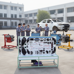 Tablero <span class=keywords><strong>de</strong></span> Demostración del Sistema Eléctrico del Vehículo Completo, Herramientas y Equipos <span class=keywords><strong>de</strong></span> Prueba para Capacitación en Electricidad Automotriz - Product Image 3