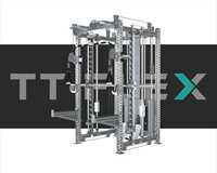 Rack d'entraînement complet pour la musculation, Appareil de traction assistée, Appareil de traction assistée à position basse, Appareil de musculation Smith à poulie, Équipement de fitness à domicile