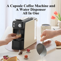 Nouveau Style bureau maison expresso américain automatique Portable Capsule cafetière distributeur d'eau 2-en-1 Capsule Machine à café