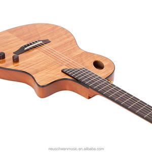 Guitarra de escenario de alta calidad Solid Top Engleman Spruce y Okoume - Product Image 5