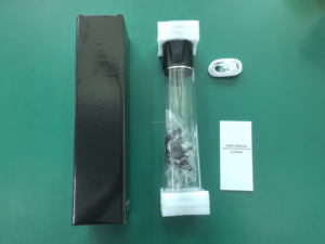 Venta al por mayor de bomba de pene eléctrica recargable con LCD automático de la ampliación del pene masculino de la bomba de aumento del Pene negro - Product Image 6