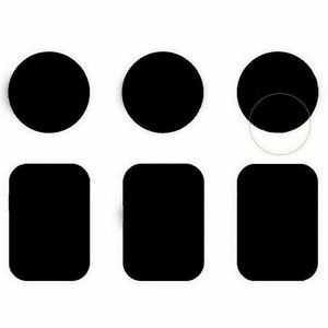 Aimants de remplacement pour téléphone portable de voiture, plaque métallique adhésive de 3m pour <span class=keywords><strong>aimant</strong></span> - Product Image 3