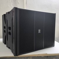Alquiler de Sistemas de Sonido Line Array con Logotipo Personalizado, con Altavoces de Rango Completo Dobles de 8 Pulgadas y Subwoofer Individual de 18 Pulgadas para Uso en Iglesias