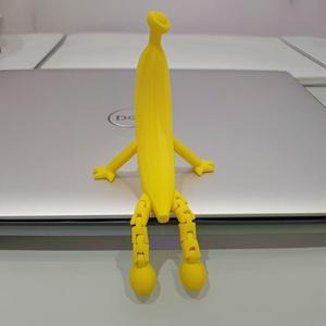 Produits Tendance 2026 <span class=keywords><strong>Figurine</strong></span> de Bureau Cadeau Imprimée en 3D Banane Malicieuse Articulations Mobiles Style <span class=keywords><strong>Minion</strong></span> - Product Image 4