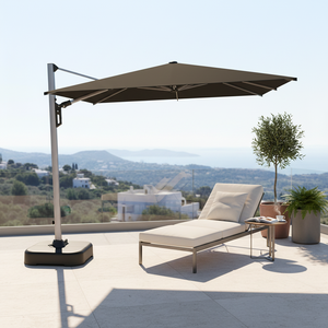 <span class=keywords><strong>Parasol</strong></span> <span class=keywords><strong>de</strong></span> terrasse cantilever robuste en aluminium avec système <span class=keywords><strong>de</strong></span> manivelle en fonte <span class=keywords><strong>pour</strong></span> projets hôteliers et <span class=keywords><strong>de</strong></span> complexes hôteliers - Product Image 2
