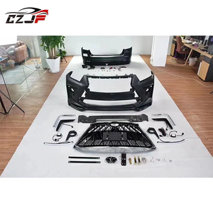 CZJF Nouveaux styles de kit carrosserie pour pare-chocs avant et arrière de voiture pour <span class=keywords><strong>Toyota</strong></span> Highlander 2012 2013 <span class=keywords><strong>2014</strong></span> Améliorations pour <span class=keywords><strong>LX</strong></span> 570 - Product Image 1