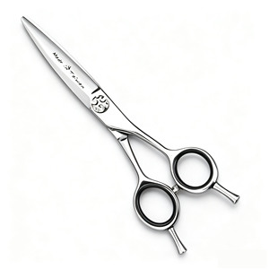 Tijeras de Peluquería Profesionales Taiwan Huo Dong, Doble Uso para Cabello Seco/Húmedo, 55 Pulgadas, Diseño de Precisión para Adelgazar y Cortar Recto - Product Image 1