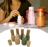 Flacon roll-on en verre de 12 ml, luxe, écologique, pour huiles essentielles, sérums, gouttes pour les yeux, parfums, couleurs rose et vert personnalisables – Meilleures ventes