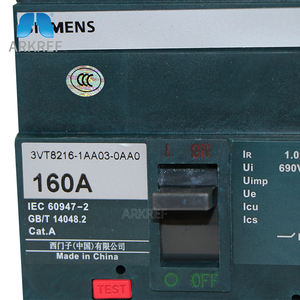 Carcasa moldeada <span class=keywords><strong>Siemens</strong></span> 3VT Original, disyuntor, 3VT8216-1AA03-0AA0 - Product Image 5