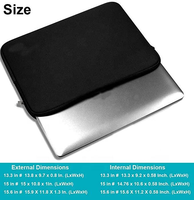 Sac pour ordinateur portable en néoprène personnalisé avec logo, vente en gros, imperméable, antichoc, housse de protection pour ordinateur, sac intérieur pour ordinateur portable