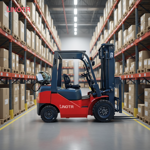 מלגזה פרופאן למכירה חמה מבית LINOTR, 3 טון, 3.5 טון, 4 טון, 4.5 טון, 5 טון, מלגזת דלק כפול LPG עם מנוע EPA - Product Image 4