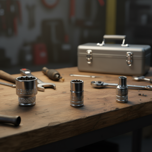 Fervi Polygonal <b>Socket</b> Wrench Normal Series 12mm 10mm <b>8mm</b> Chrome Vanadium Steel - Product Image 3