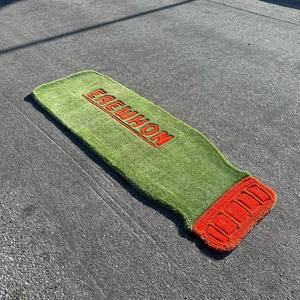 Alfombra personalizada con logotipo troquelado morado, señal de negocios personalizada en forma personalizada - Product Image 6