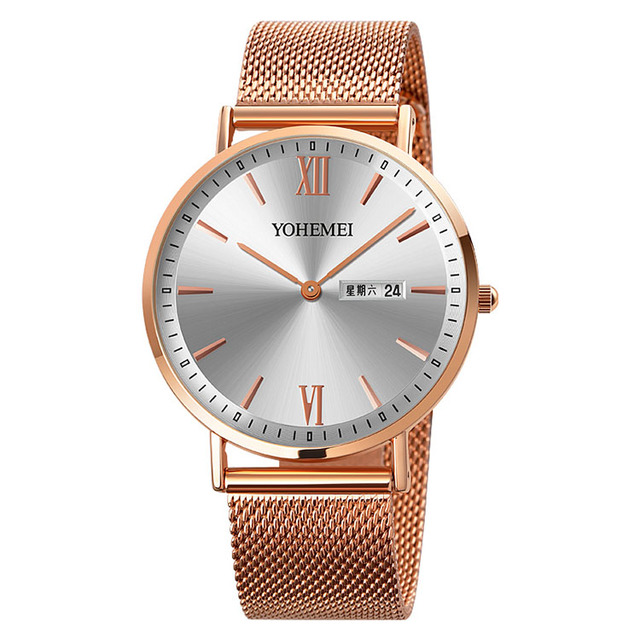 Trendy New Fashion Watch Precision Quartz Movement Wholesale Casual Unisex Luxury Quartz Watch Featuring a Sleek Design