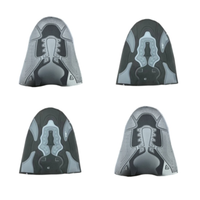 Presse à chaud industrielle à table coulissante automatique pour le gaufrage et le thermoformage des empeignes de chaussures de sport