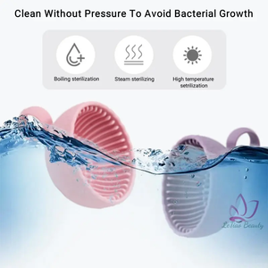 Makeup Brush Cleaning Mat Easy-Clean Silicone Brush Cleaning Pad Makeup Cleaner <b>Bowl</b> for Portable <b>Washing</b> Tools Durable - Product Image 4