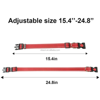 Nouveau collier en nylon pour chien de ferme, chèvre, vache, ceinture robuste et durable, collier réfléchissant pour la sécurité
