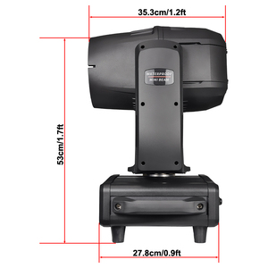 Igracelite Mini 350W/380W Moving Head <span class=keywords><strong>Spot</strong></span> extérieur étanche <span class=keywords><strong>IP65</strong></span> pour scène - Product Image 6