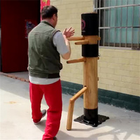 Mannequin en Bois Wing Chun pour Kung Fu, Équipement d'Entraînement aux Arts Martiaux, Couleur Personnalisable, À Vendre