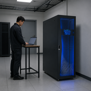 Gabinete de Centro de Datos Micro Integrado Todo en Uno Sellado con Pasillo Frío/Caliente, Monitoreo Remoto en la Nube ESite - Product Image 2