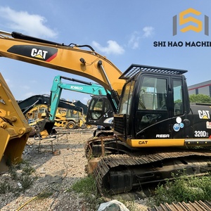 Excavatrice hydraulique sur chenilles Caterpillar CAT320D2 d'occasion, 20 tonnes, 90 % neuve, haute qualité, pour projets municipaux - Product Image 2
