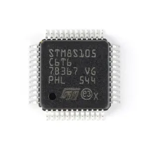 Composants électroniques d'origine HXC STM8S105C6, microcontrôleurs 8 bits LQFP48 STM8S105 STM8S105C6T6 - Product Image 1