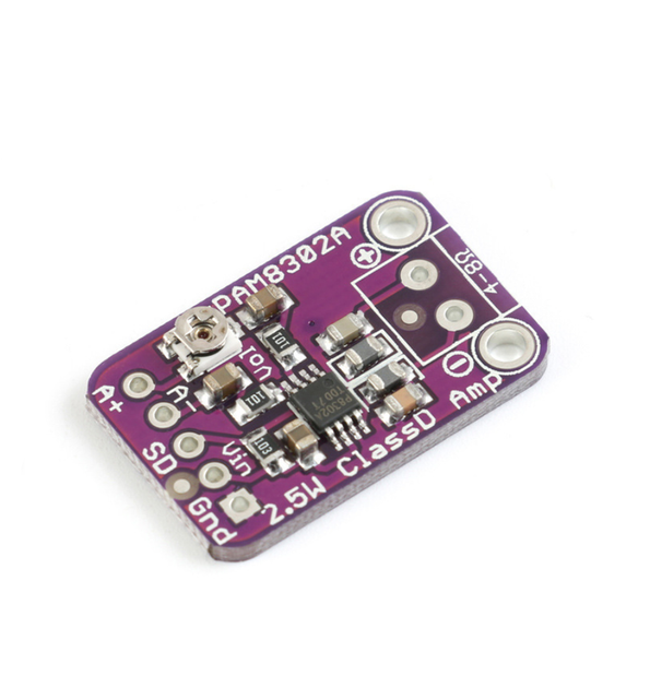 Class D audio power amplifier module development board PAM8302 2.5W Single-channel