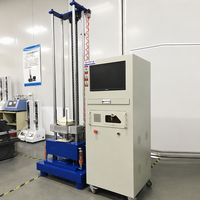 Machine d'essai de choc mécanique UN38.3 IEC 62133, testeur de choc pneumatique programmable à demi-sine pour batterie au lithium