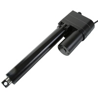 Actionneur linéaire JDR 24V 4000N course 1000mm avec capteur Hall IP66, économique pour antenne satellite usage intensif