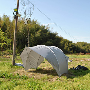 Lona de cáscara de huevo para acampada, refugio terrestre y solar, toldo de protección contra el sol y la lluvia, tienda de playa, para el hogar, a la venta, al por mayor - Product Image 4