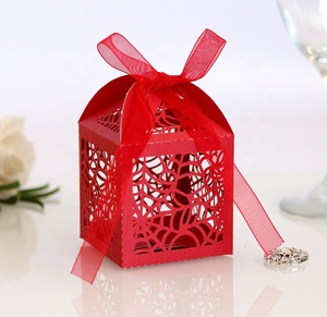 <span class=keywords><strong>La</strong></span> araña de Halloween Web láser de papel hueco de caja de embalaje de Chocolate - Product Image 5