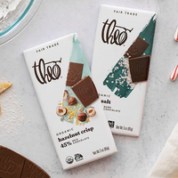 Enveloppe de présentation en papier kraft biodégradable pour barres chocolatées écologiques en gros – Emballage en vrac pour confiseries
