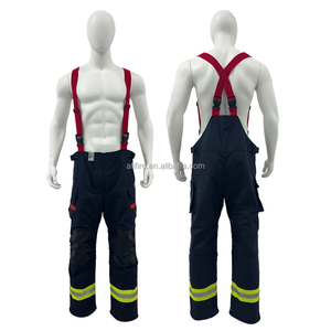 Combinaison de <span class=keywords><strong>pompier</strong></span> EN469, uniforme de <span class=keywords><strong>pompier</strong></span> structurel, équipement de protection ignifuge NOMEX Aramid, tenue de protection ignifuge, veste - Product Image 6