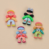 Breloques en résine Fille Marionnette, Accessoires de Bricolage Thème Dessin Animé pour Boucles de Chaussures et Coques de Téléphone