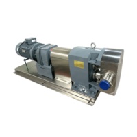 Pompe à lobes rotative à haute viscosité pour machine de fabrication de crème pour le visage, en acier inoxydable de qualité alimentaire, pompe à lotion cosmétique