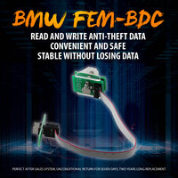 Adaptador de lectura de datos antirrobo OEM BMW FEM-BDC 95128/95256, adaptador de 8 pines, compatible con VVDI Prog/CG Pro 9S12/Orange5