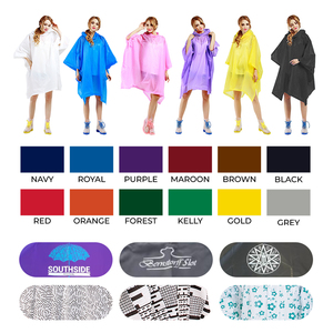Impermeable Ecológico EVA Lluvia para Poncho Impermeable Multiusos Eventos al Aire Libre Capa para Niñas para Viajes y Tours - Product Image 6