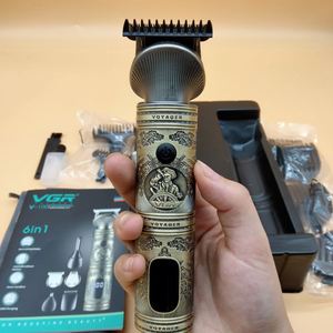 Vgr V-106 Rechargeable <strong>6</strong> in <strong>1</strong> Mens Grooming Kit Hair Trimmer Clipper Set Electric Shavers for Men - Product Image 1