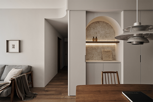 Élégantes décorations <span class=keywords><strong>3D</strong></span> écologiques au design asiatique en treillis pour salon, chambre, salle à manger, appartement, cuisine, salle de bain, avec éléments de peinture à l'encre - Product Image 4