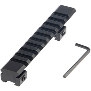 Factory Direct 125mm Dual Support Heightening Adapter Base Narrow to Wide Converter Aluminum Alloy Outdoor Use Mounting Plate - Product Image 3