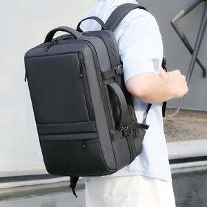 Sac à dos pour homme personnalisé, sac à dos intelligent avec port USB, sac à dos extensible, sac à dos pour homme, voyage d'affaires - Product Image 2