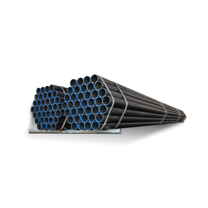 Seamless Steel Tubes ASTM A106 A53 <strong>GR</strong> B SCH40 6M 2Inch 24Inch Black Painted <strong>API</strong> Certified Carbon Steel <strong>Pipe</strong> for Oil Gas - Product Image 1