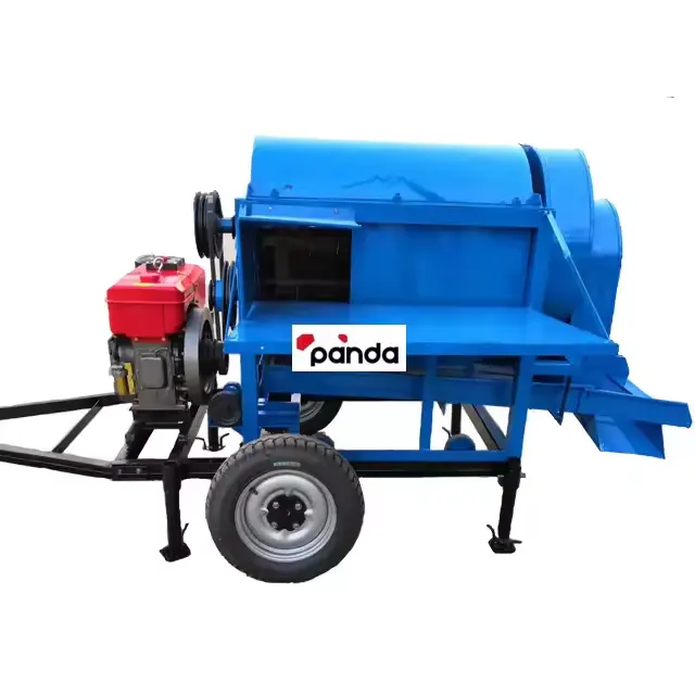 Easy operate Straw-free cereals / wheat Thresher rice / wheat threshing machine maize sheller machine