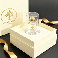 Design personnalisé Bouteilles de parfum arabe de haute qualité 30ml 50ml 100ml en vrac vide en verre anti-fuite pulvérisateur de parfum boîte de pulvérisation de parfum
