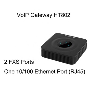 Original New Easily Deloyable Equipped With 2 FXS Port VoIP <strong>Gateway</strong> HT802 - Product Image 4