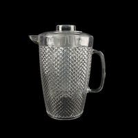Porte-glace en plastique acrylique de haute qualité, pichet à eau et jus froid
