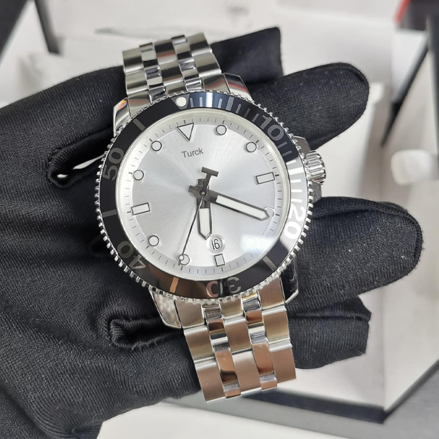Luxury Seastar 1000 Automatic Dive Watch Stainless Steel Case Ceramic Bezel 300M Waterproof Sapphire Glass 43mm Pointer